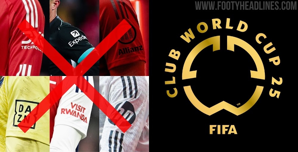  FIFA不允許世俱杯球隊有袖標(biāo)贊助，需貼上世俱杯徽標(biāo)