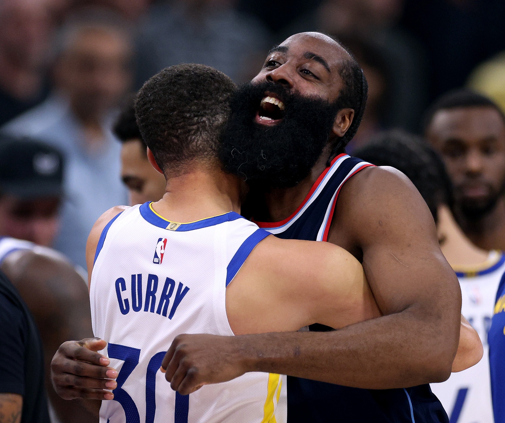  諸神黃昏！庫(kù)里哈登先后50+ NBA歷史首次兩名35歲以上球員轟50+！
